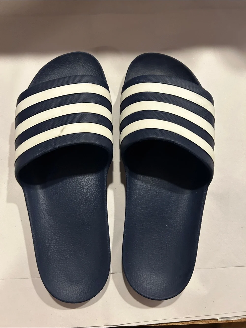 Adidas Men's Navy Slide Sandals - Minimal Slide